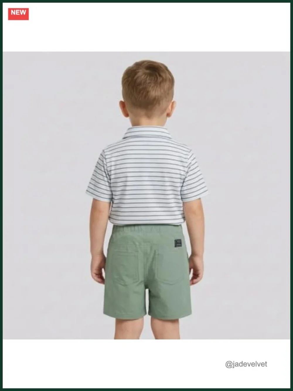 Boys' 2-Piece Tech Polo Short Set - Polo Shirt & Shorts